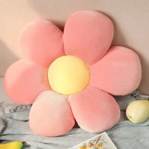 35cm Colorful Flowers Plush Pillow Plant Petal Cushion Stuffed Toys - Image 4