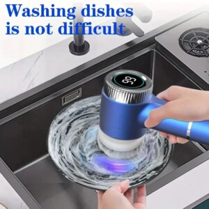 Wireless Electric Cleaning Brush Powerful Ipx7 Waterproof Usb Rechargeable Automatic - Image 3