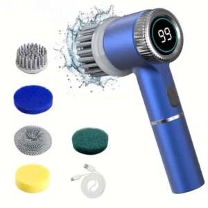 Wireless Electric Cleaning Brush Powerful Ipx7 Waterproof Usb Rechargeable Automatic - Image 8