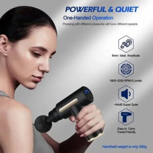 2027 Fascia Gun Muscle Relaxation Massager Electric Vibration Massage Gun - Image 3