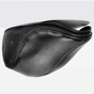 Men's Outdoor Leather Hat Winter Berets Male Warm Ear Protection - Image 4