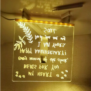 Personalized Led Lamp Acrylic Message Note Board Erasable Usb Children‘s - Image 7