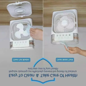 3 In 1 Portable Humidifier Fan Mini Air Conditioners Usb - Image 6